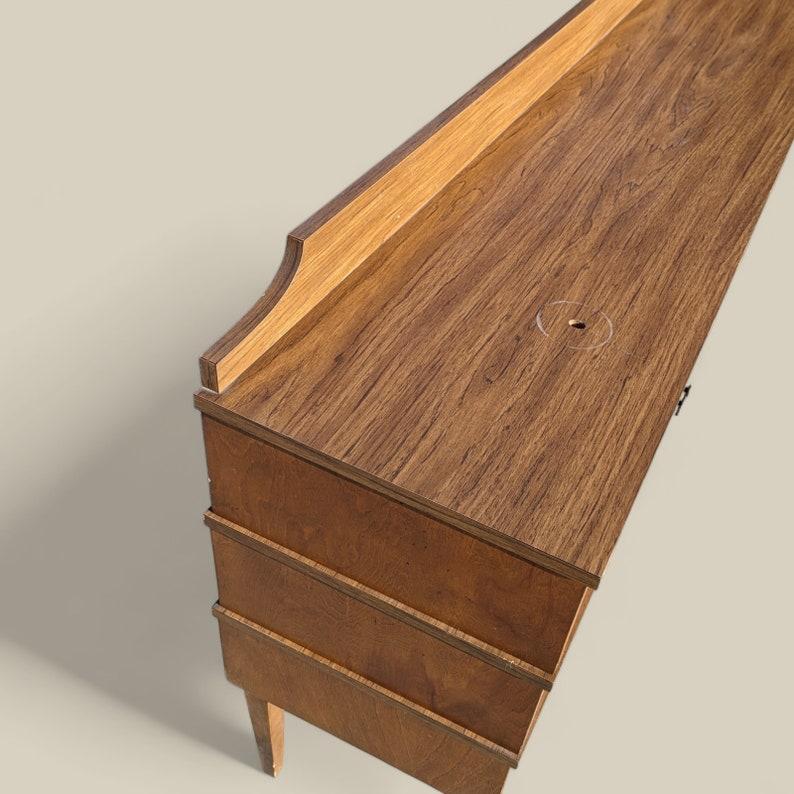 XX secolo Credenza vintage, metà secolo, comò unico, mobile, 9 cassetti, buffet in vendita
