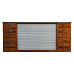 vintage sideboard  school cupboard  1960s  cupboard