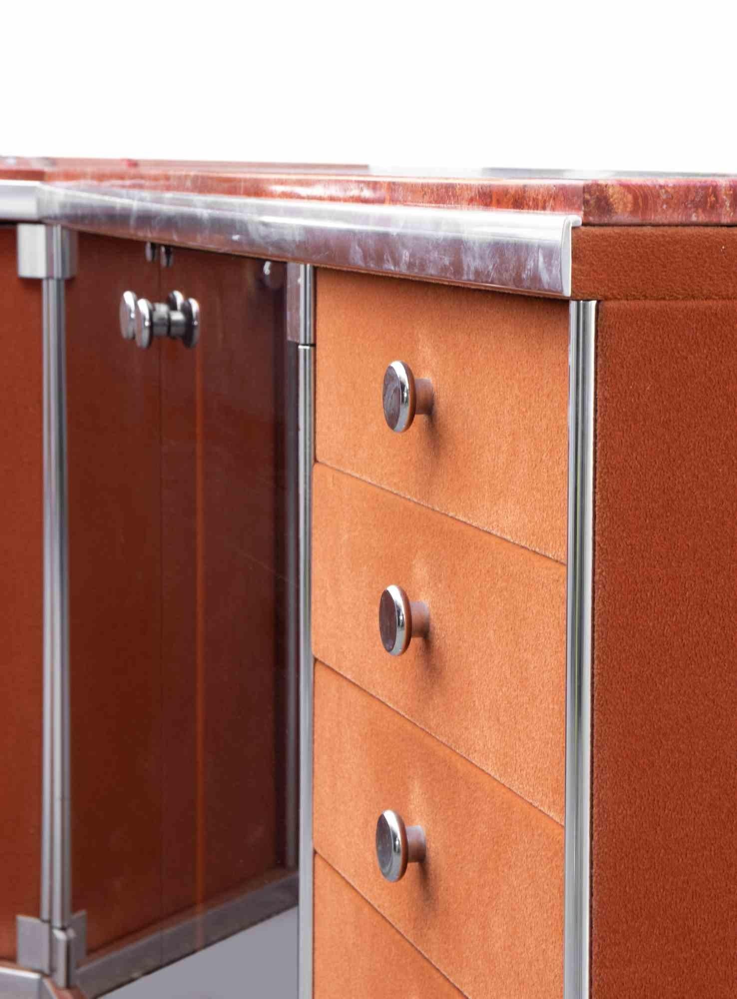 Aparador vintage de Guido Faleschini para I4Mariani Italia Años 70 Madera en venta