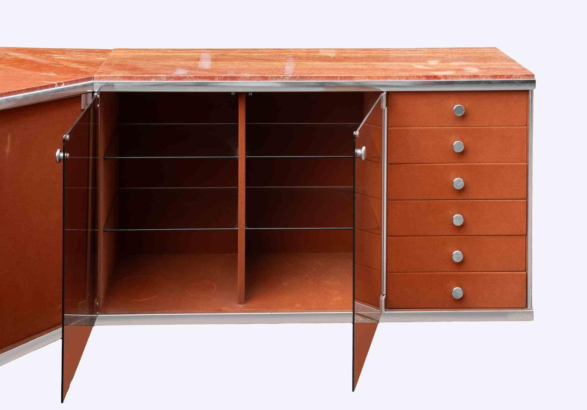 Aparador vintage de Guido Faleschini para I4Mariani Italia Años 70 en venta 3