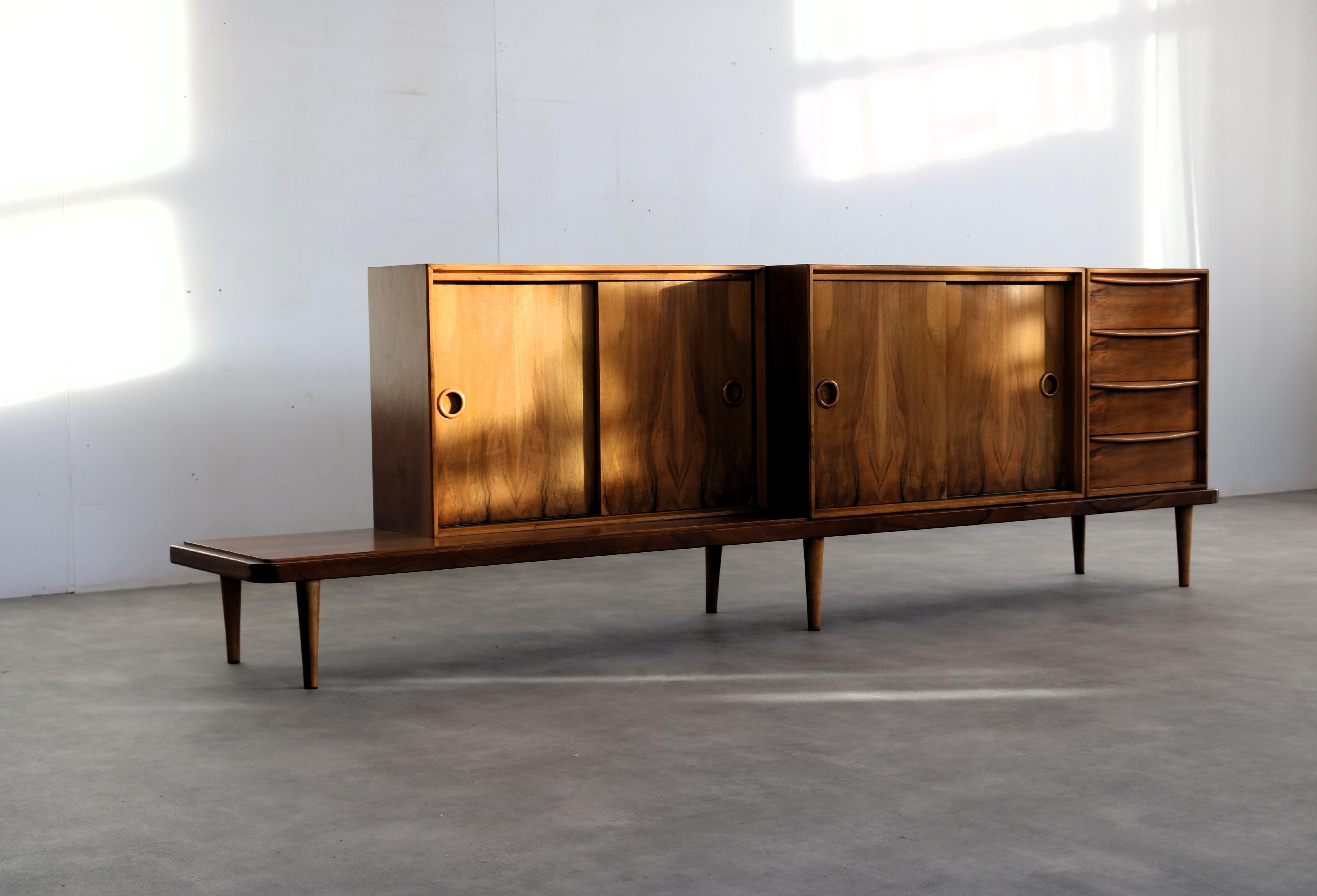 vintage sideboard  sideboard  1950s  Fristho In Good Condition For Sale In Lemmer, NL
