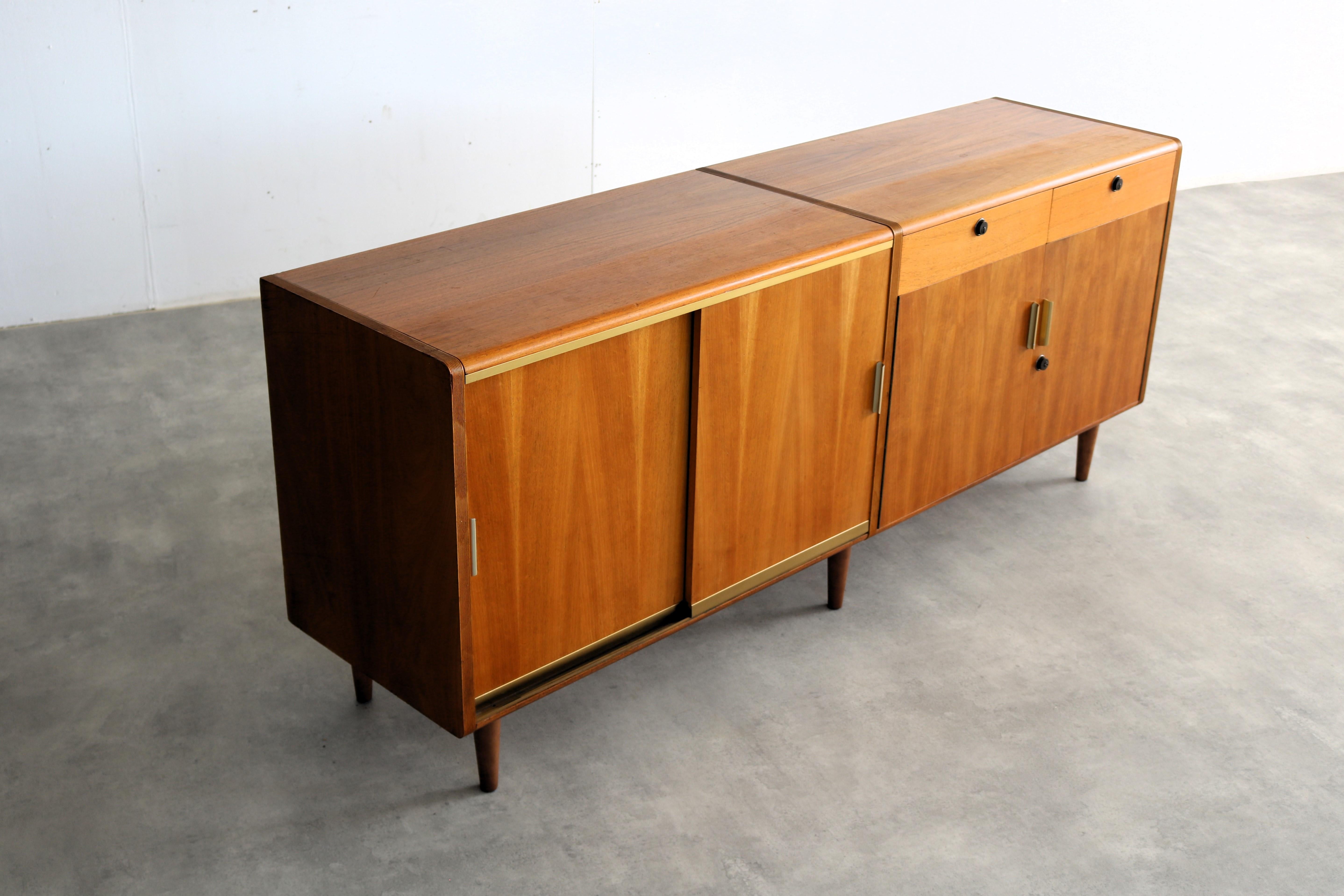  vintage sideboard  sideboard  60s  Patin  In Good Condition In GRONINGEN, NL