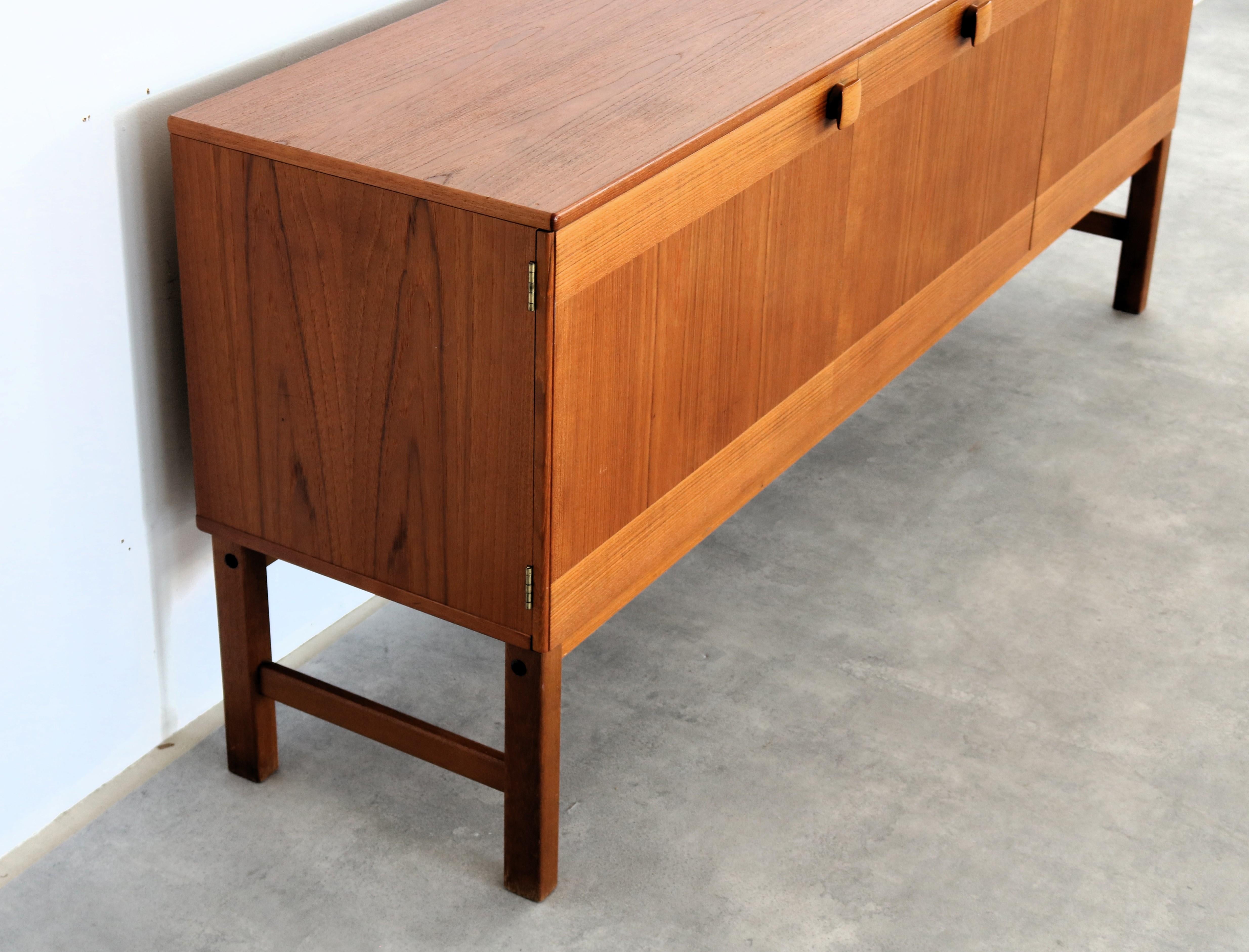 Teak vintage sideboard  sideboard  teak  1960s  Swedish For Sale