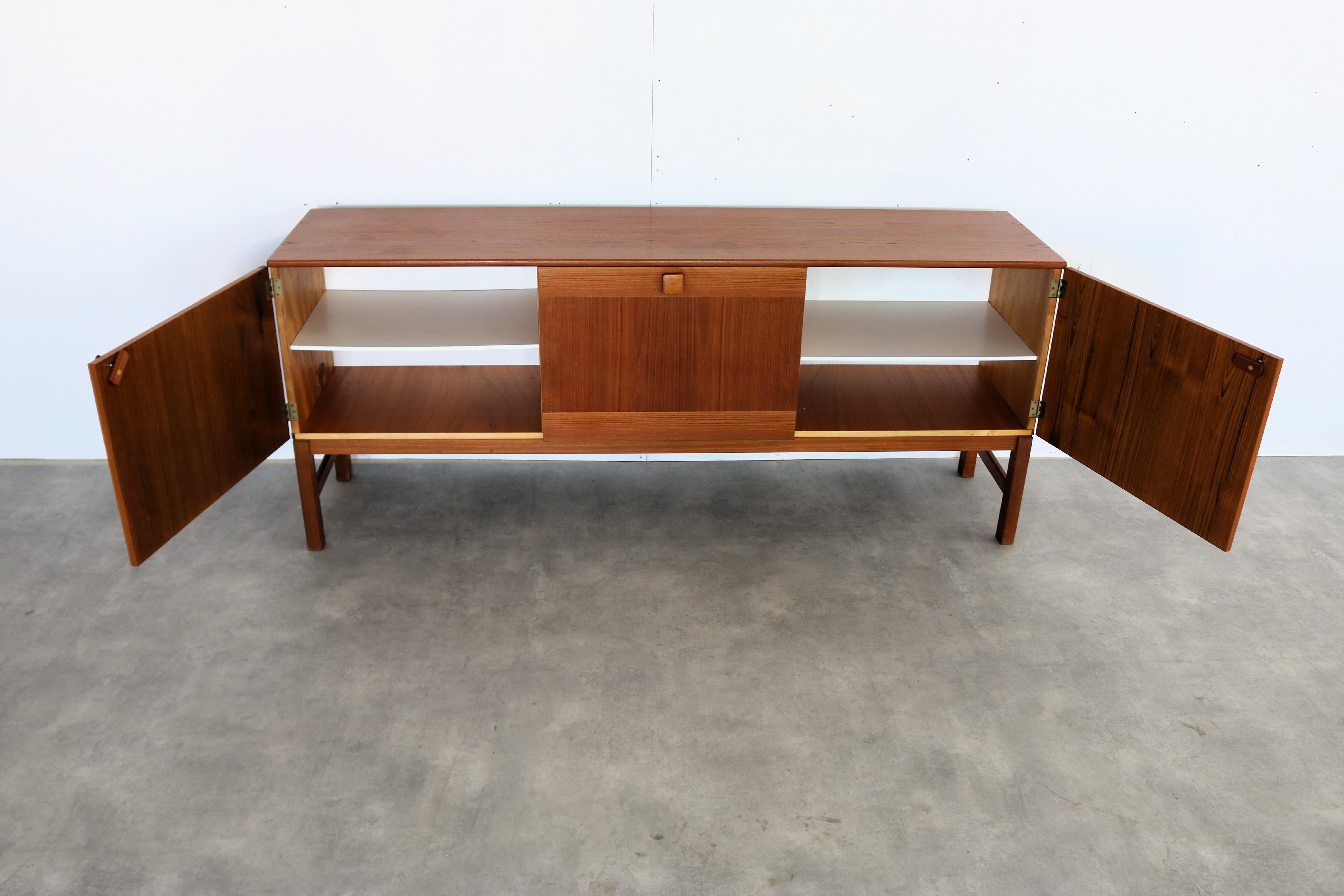vintage sideboard  sideboard  teak  1960s  Swedish For Sale 4