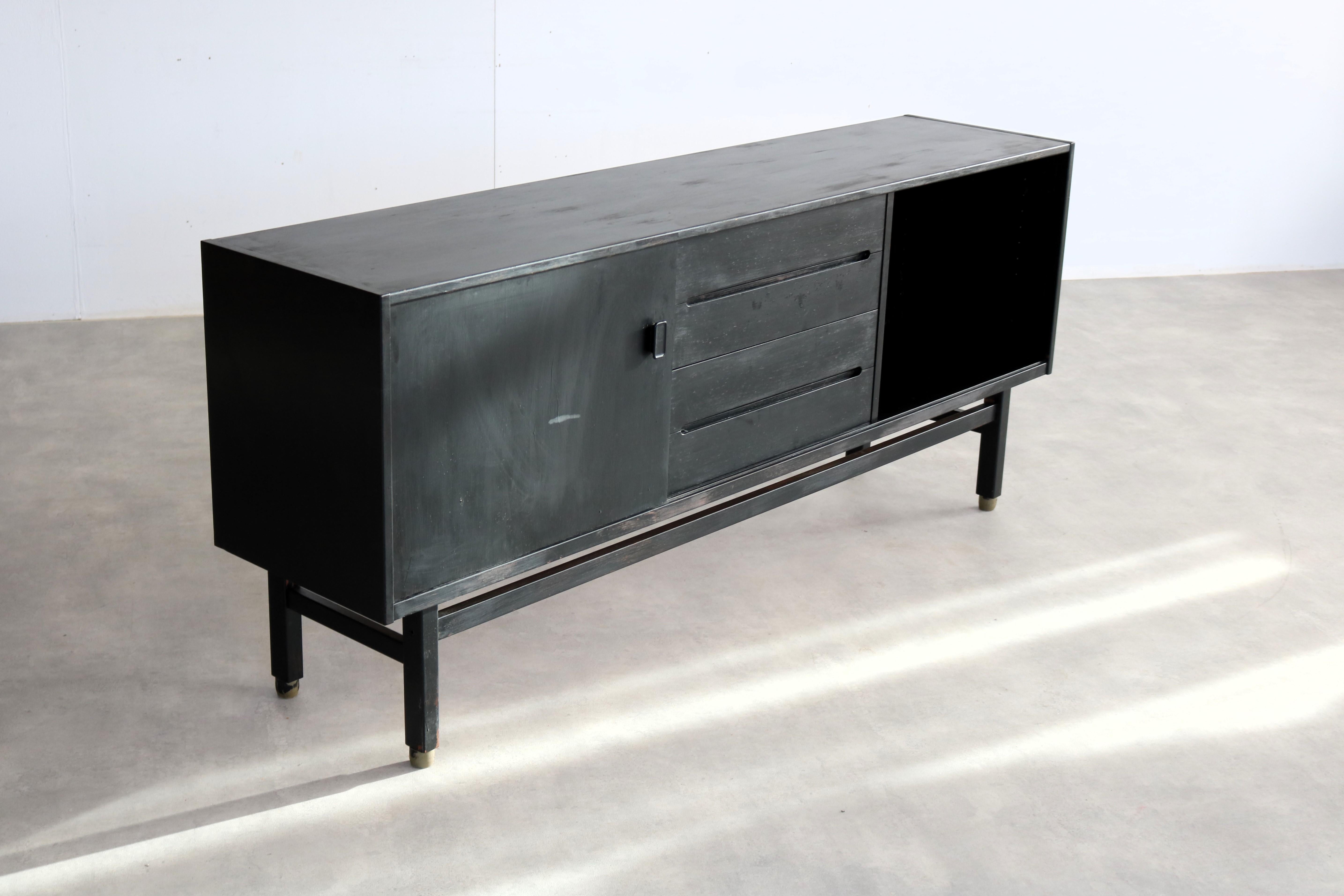 vintage sideboard   sideboard  Troeds  60s  Sweden In Fair Condition For Sale In Lemmer, NL