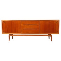 Vintage sideboard  Teak  Danish design  200 cm