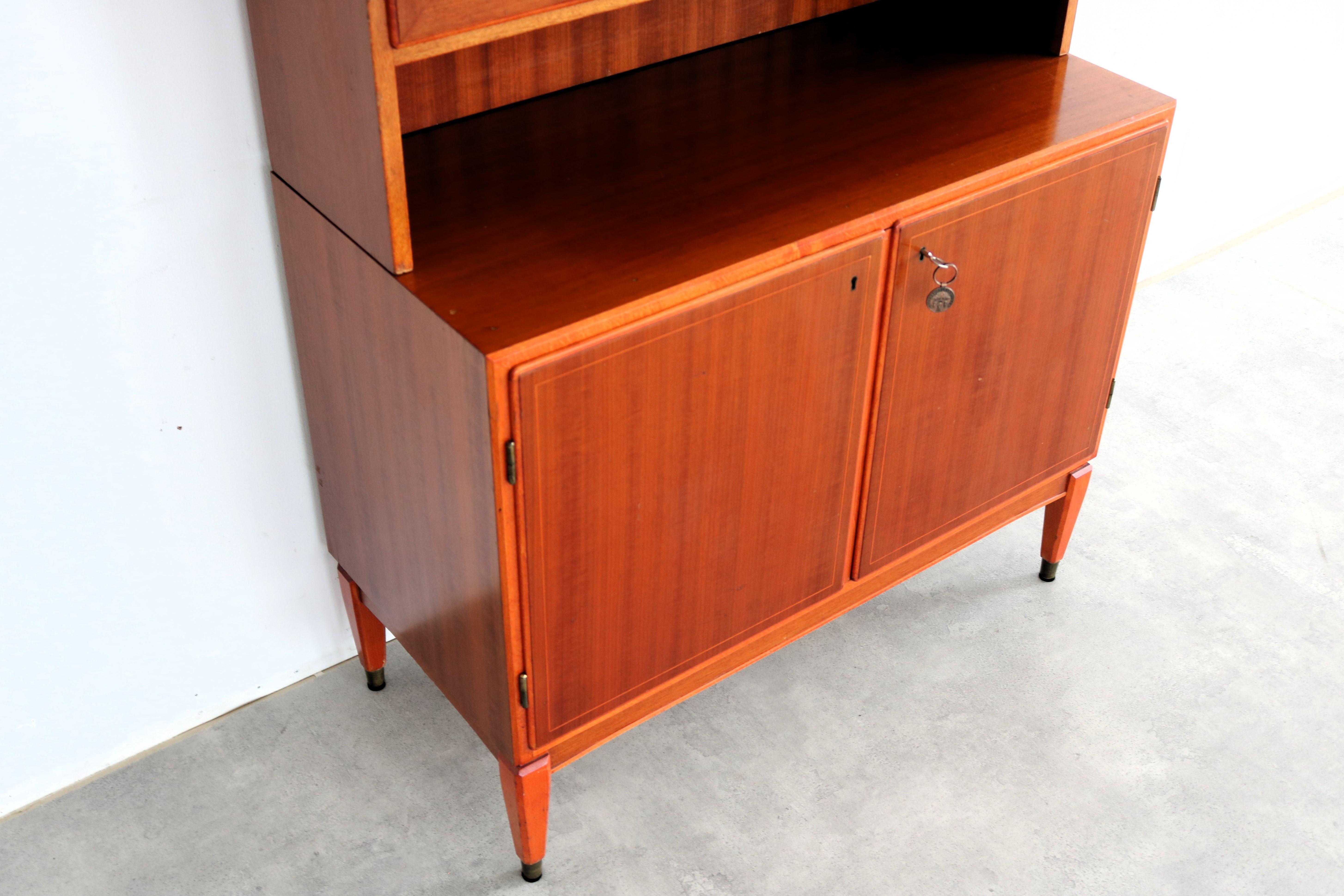 Mid-20th Century vintage sideboard | wall cupboard | 60s | Sweden For Sale