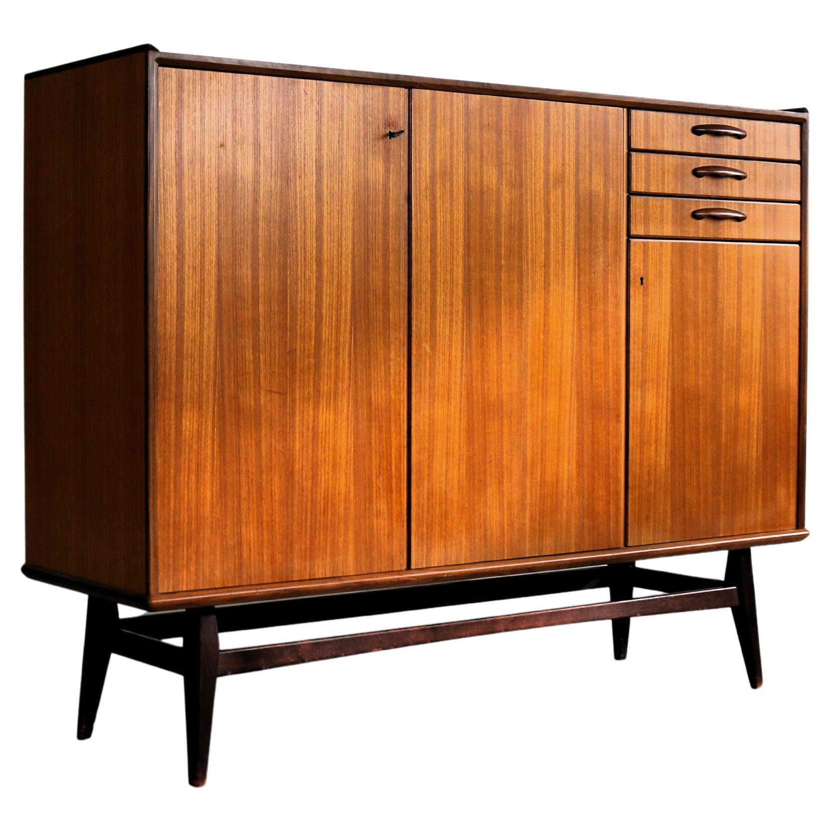 Vintage-Anrichte  Hängeschrank  60s  Schwedisch