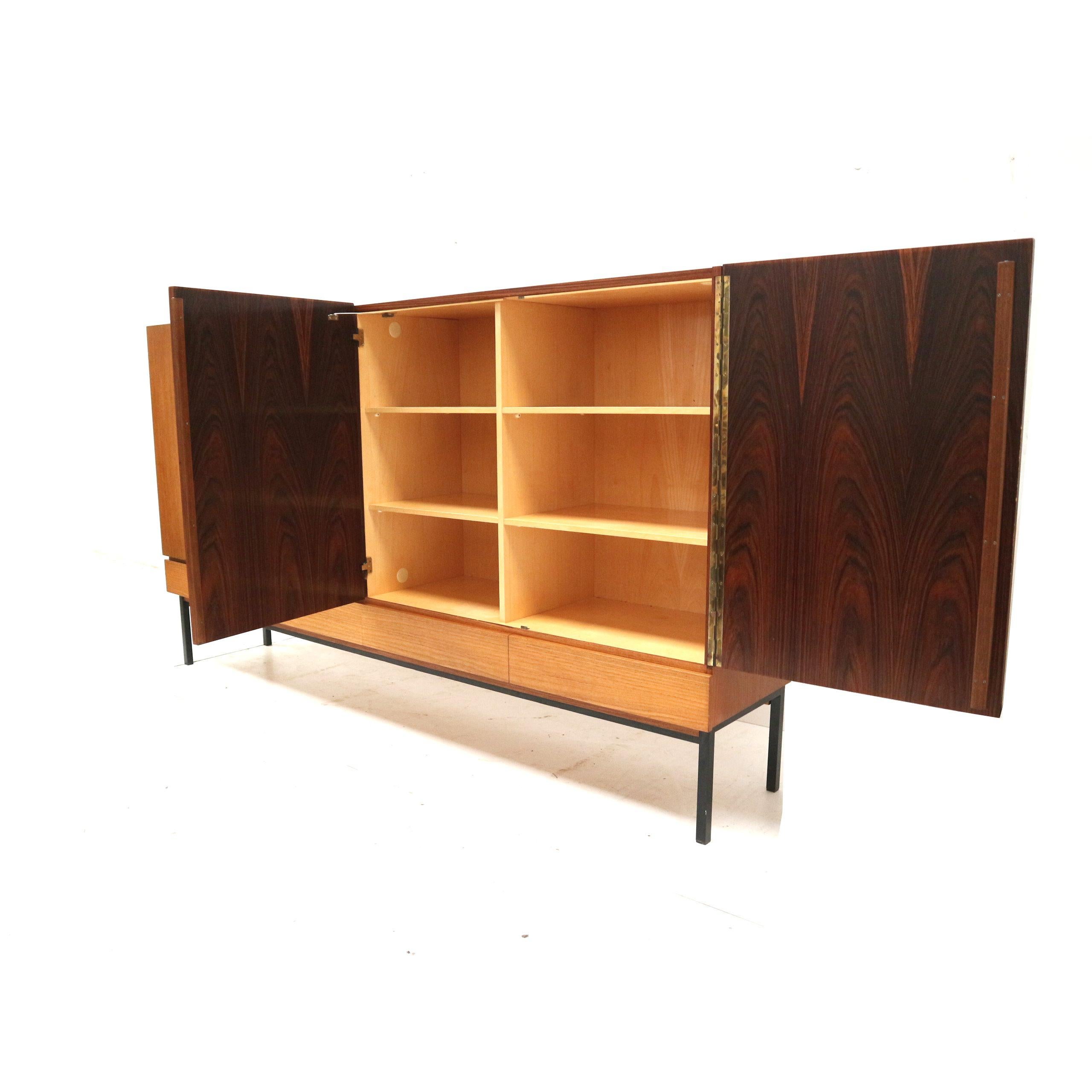 Swiss Vintage sideboard / wall unit by Dieter Wäckerlin for Behr Model B60 For Sale