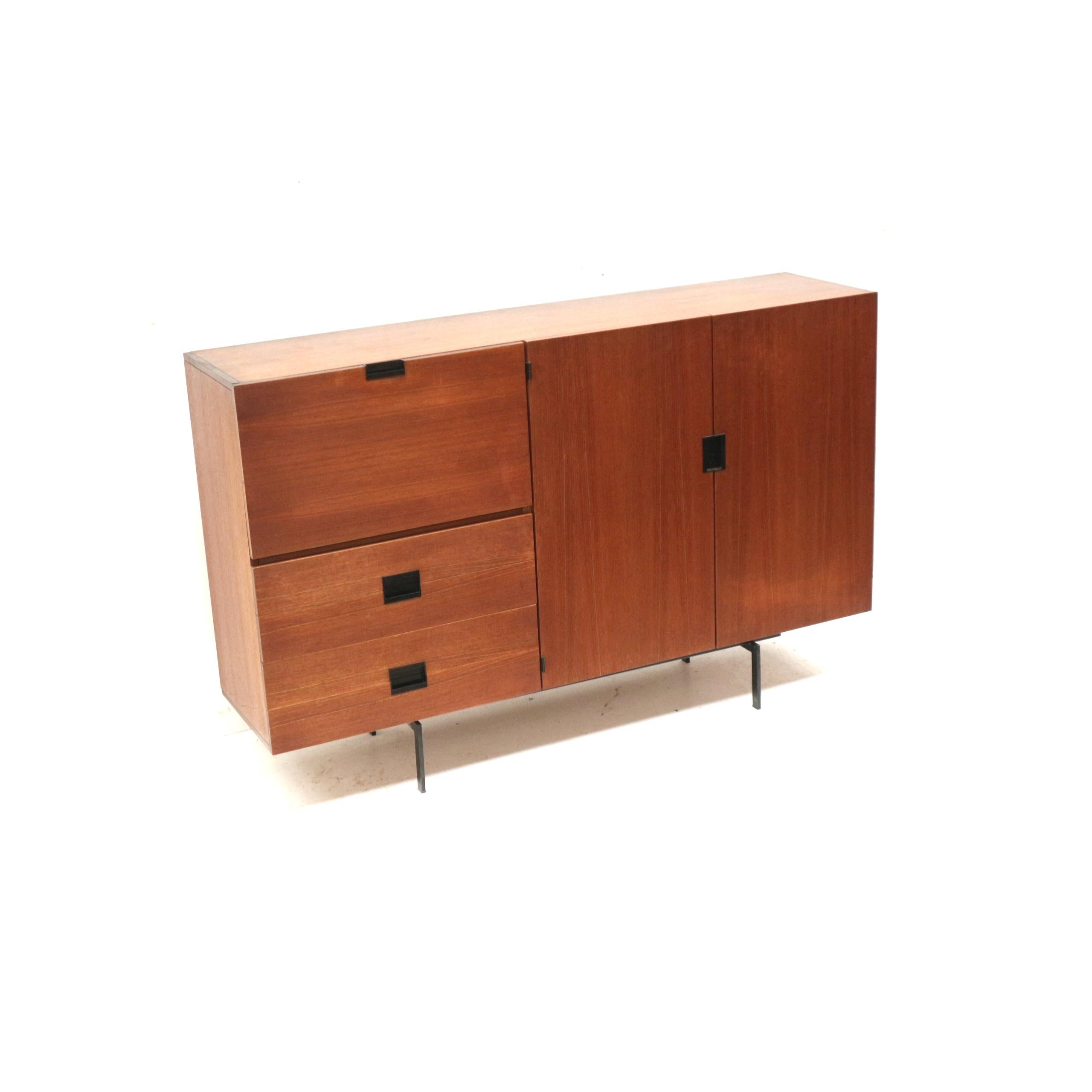 Dutch Vintage sideboard / wall unit Model CU09 from the Japanese Series Cees Braakman For Sale