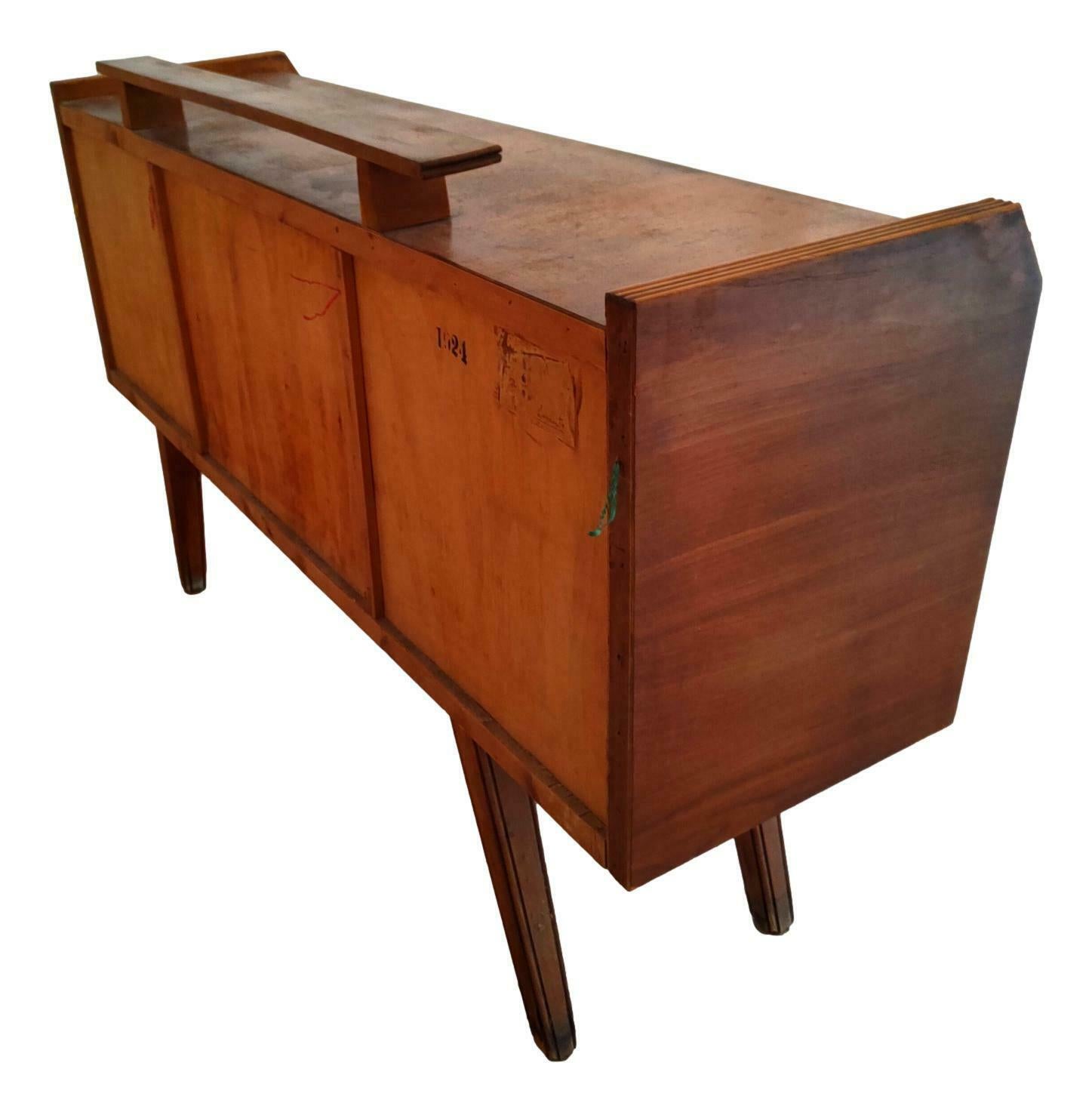 Mid-20th Century Vintage Sideboard with Riser Design Paolo Buffa, 1960s