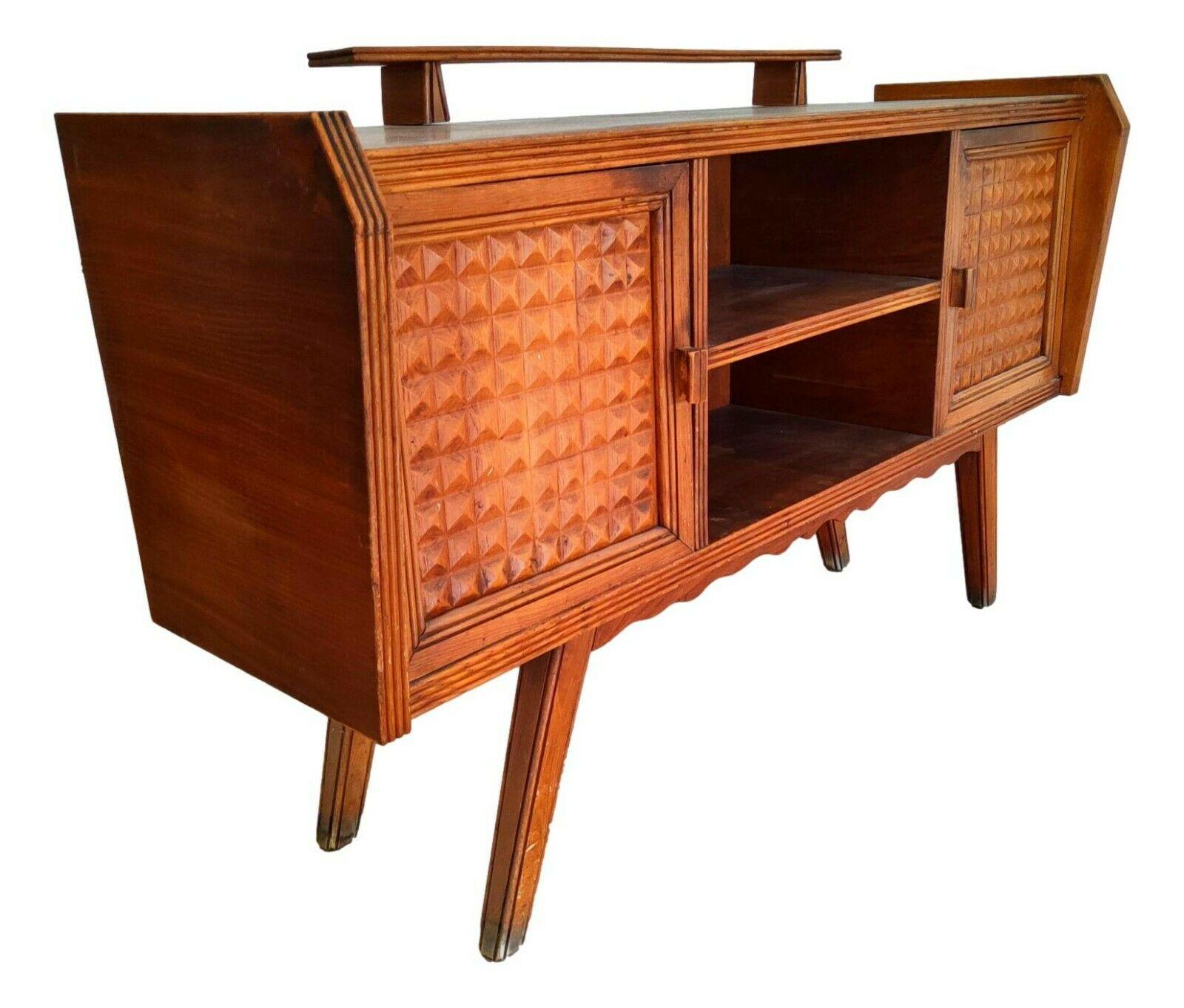 Vintage Sideboard with Riser Design Paolo Buffa, 1960s 1