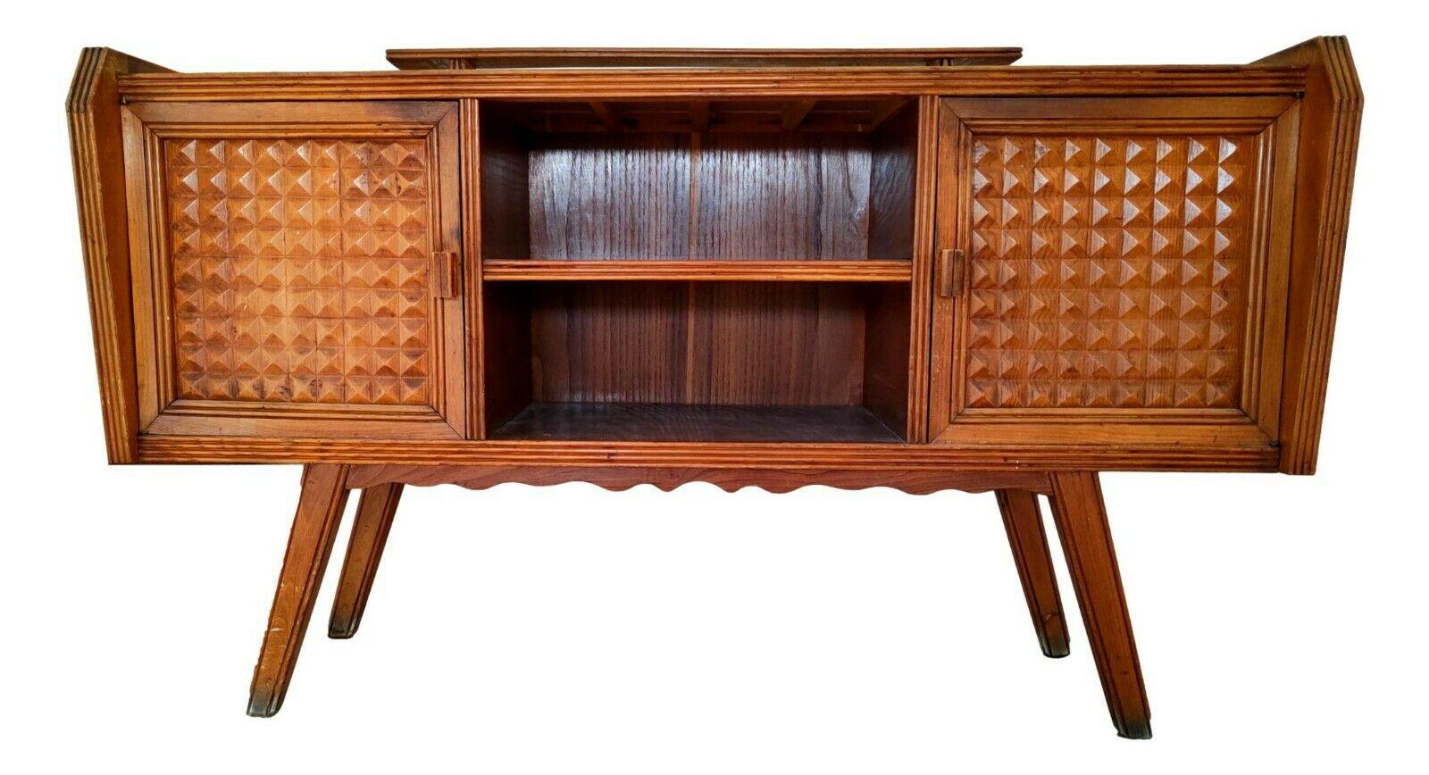 Vintage Sideboard with Riser Design Paolo Buffa, 1960s 3