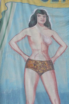 Vintage Sideshow Banner "Hippolyta" by Snap Wyatt