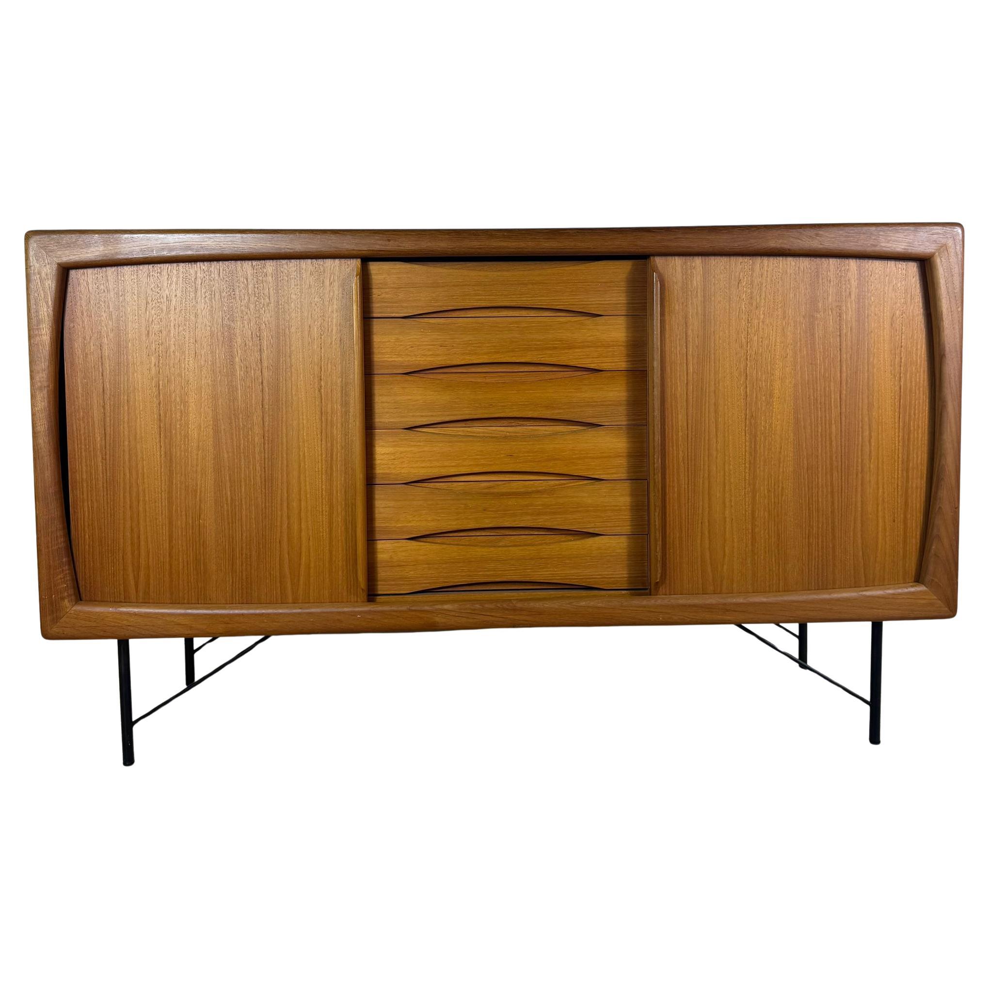 Vintage sieboard, Denmark 1960s For Sale