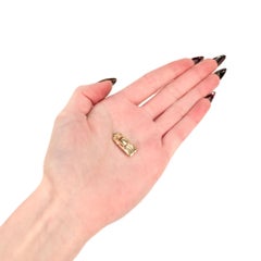 Vintage Signed 14K Gold Figural Car Charm for a Bracelet