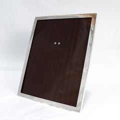 Vintage Signed Cartier Sterling Silver Mid-Century Picture or Photo Frame