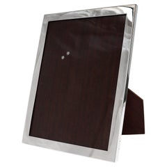 Vintage By firmato Cartier in argento sterling, cornice per foto o immagini di metà secolo