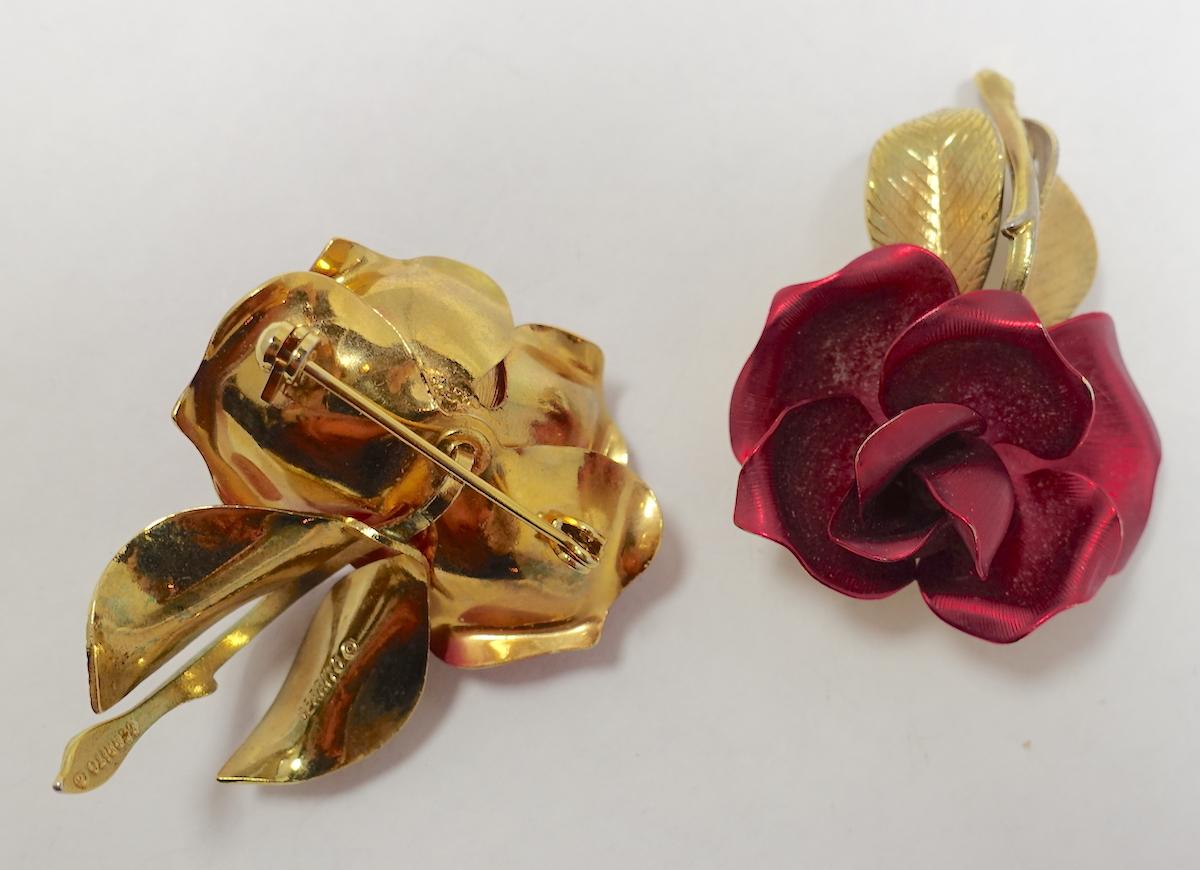 cerrito rose brooch