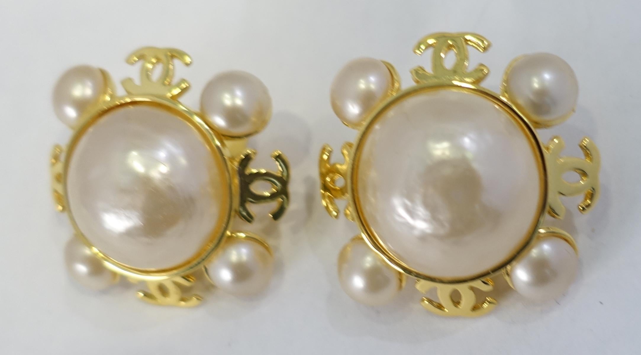 faux chanel earrings