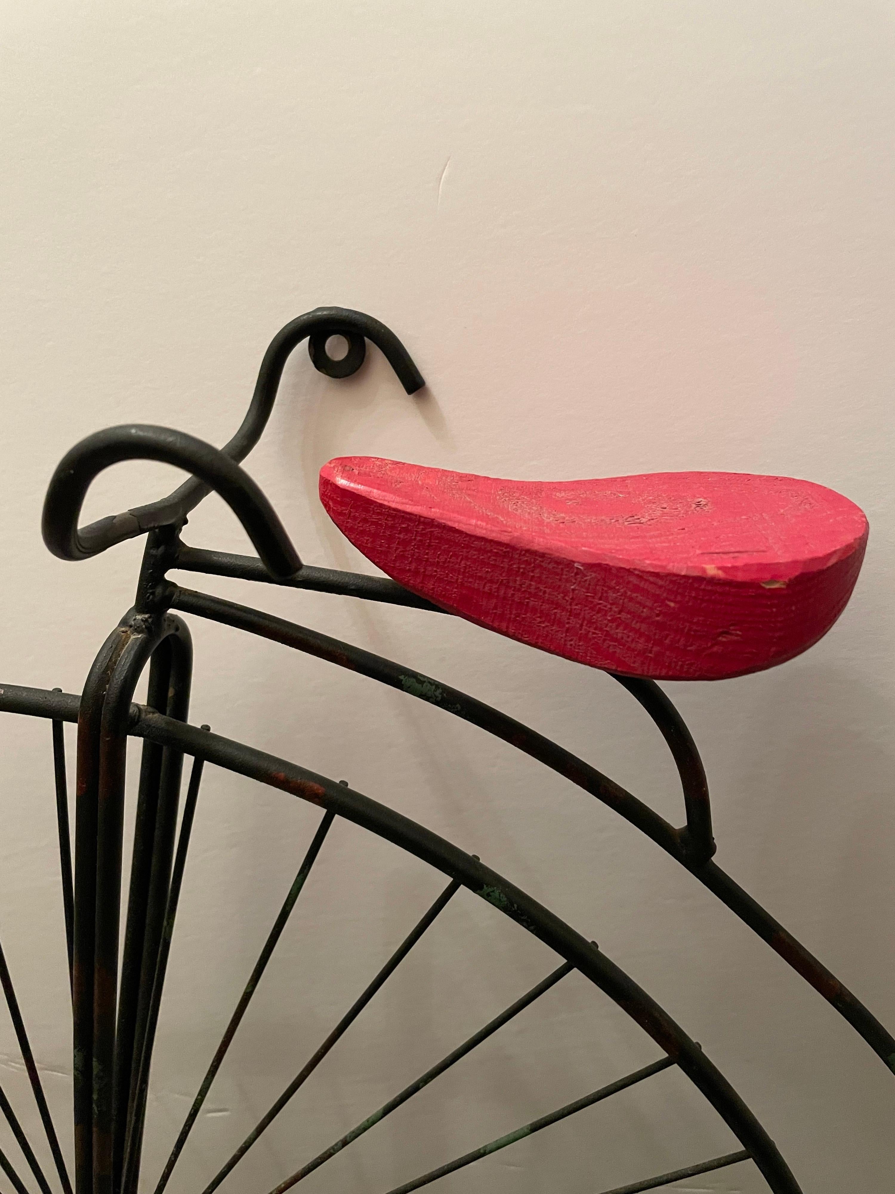 bicycle metal wall art