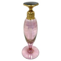 Botella de perfume DeVilbiss vintage firmada
