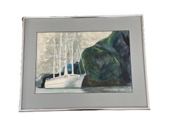 Vintage Signed Framed Art by Walter R. .Kintner