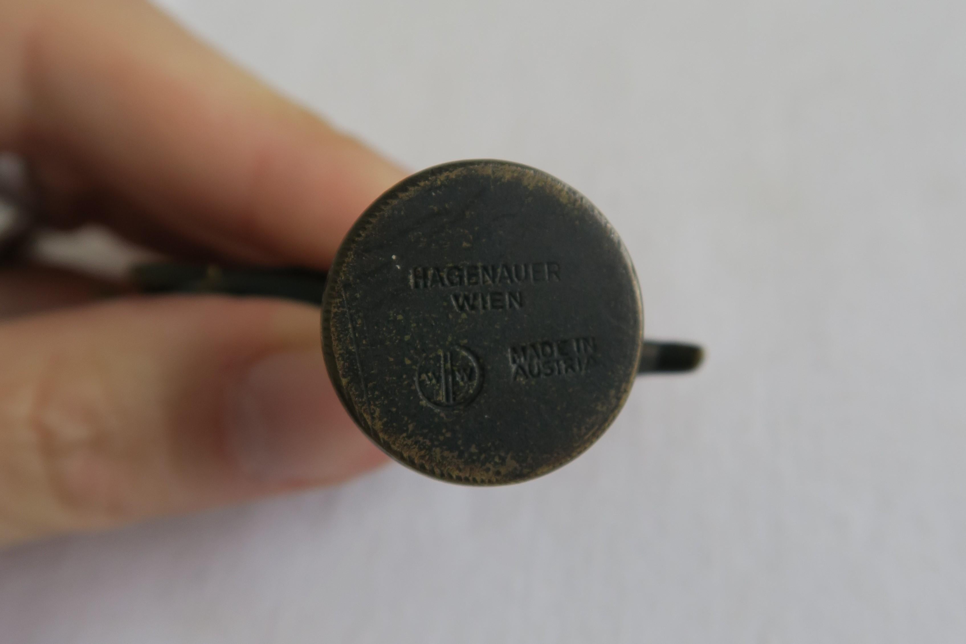 Figurita Cupido Hagenauer Bonze Vintage Firmada Hecho en Austria, Viena Hecho a mano en venta