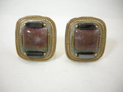 Vintage Signed Michal Golan Earrings