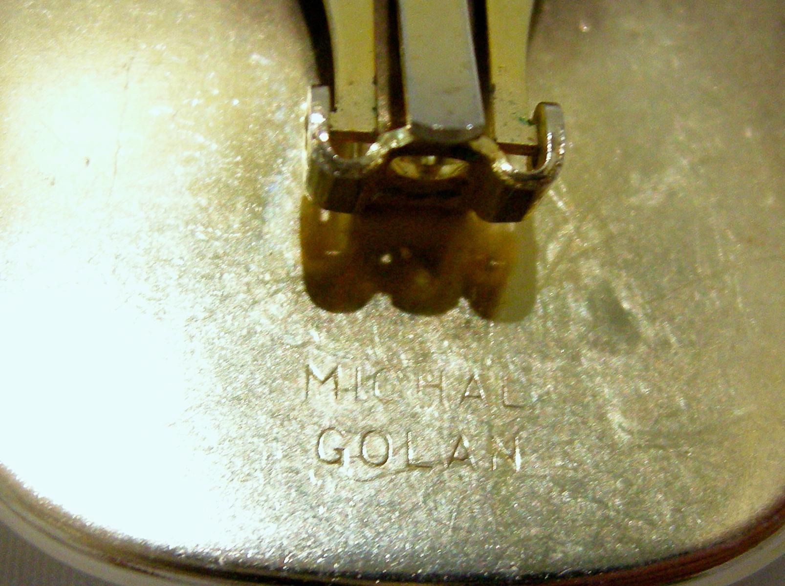 Women's Vintage Signed Michal Golan Earrings For Sale