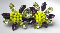 Vintage Signed Miriam Haskell Brooch