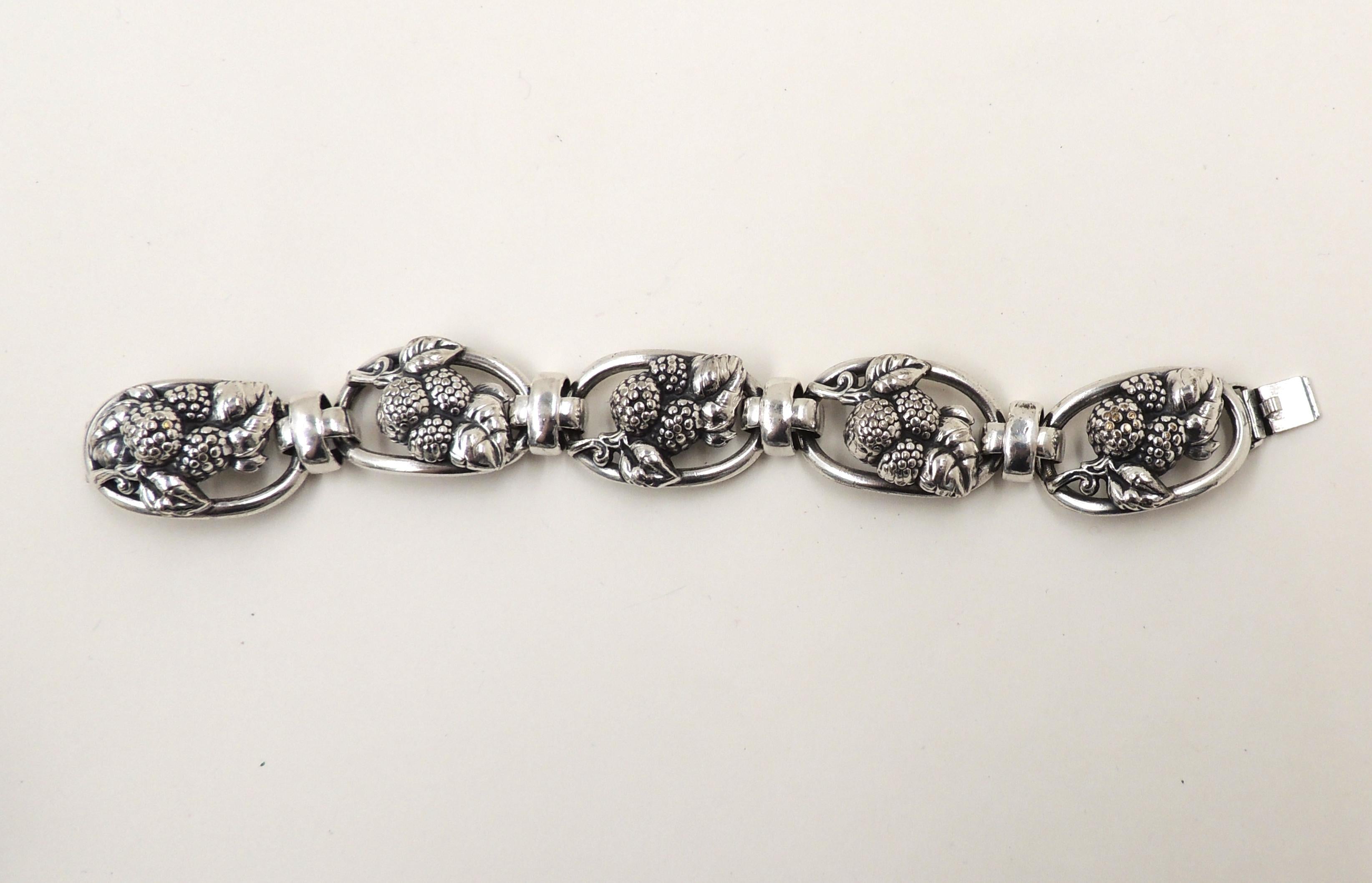 vintage napier silver bracelet