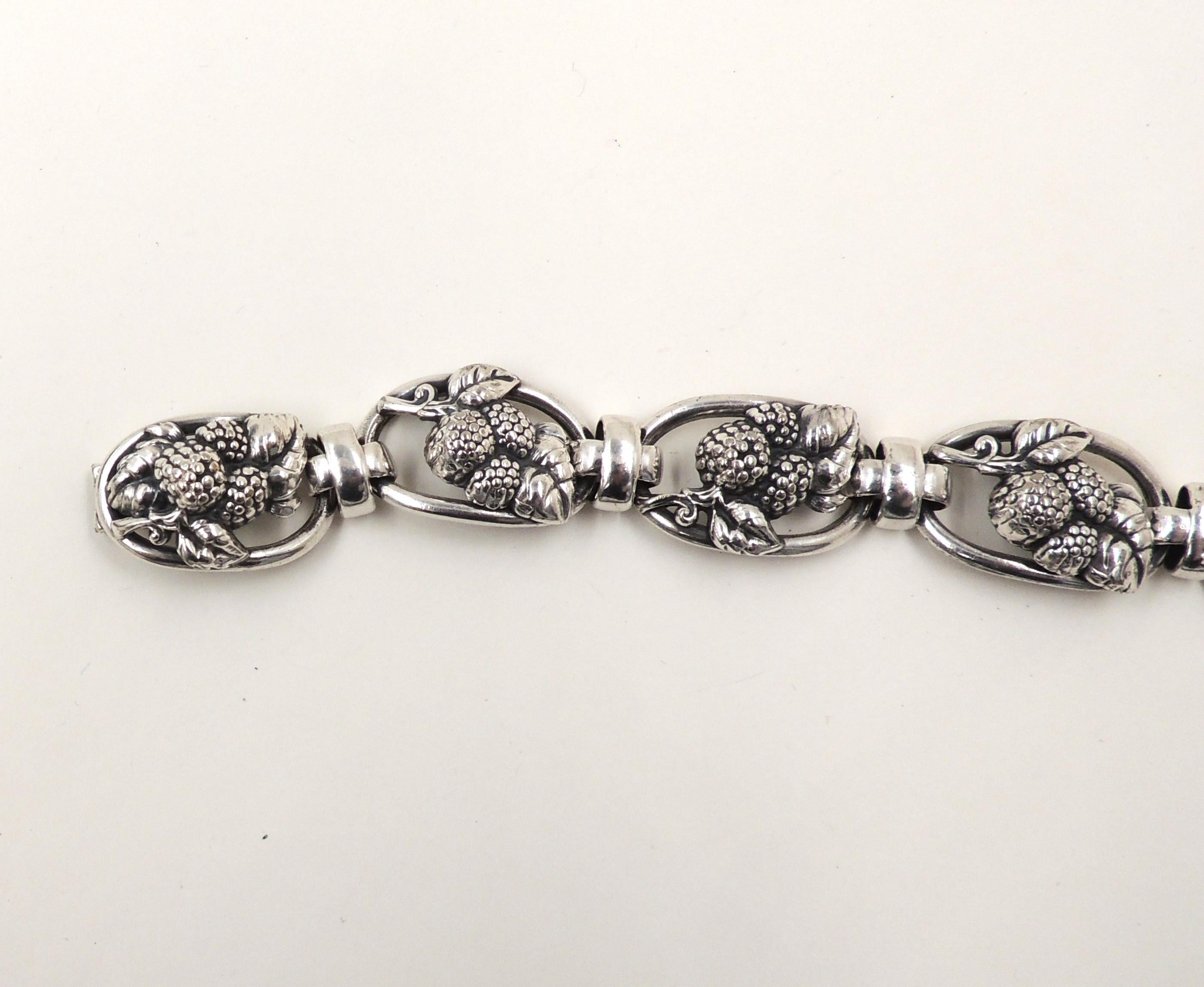 vintage napier silver bracelet