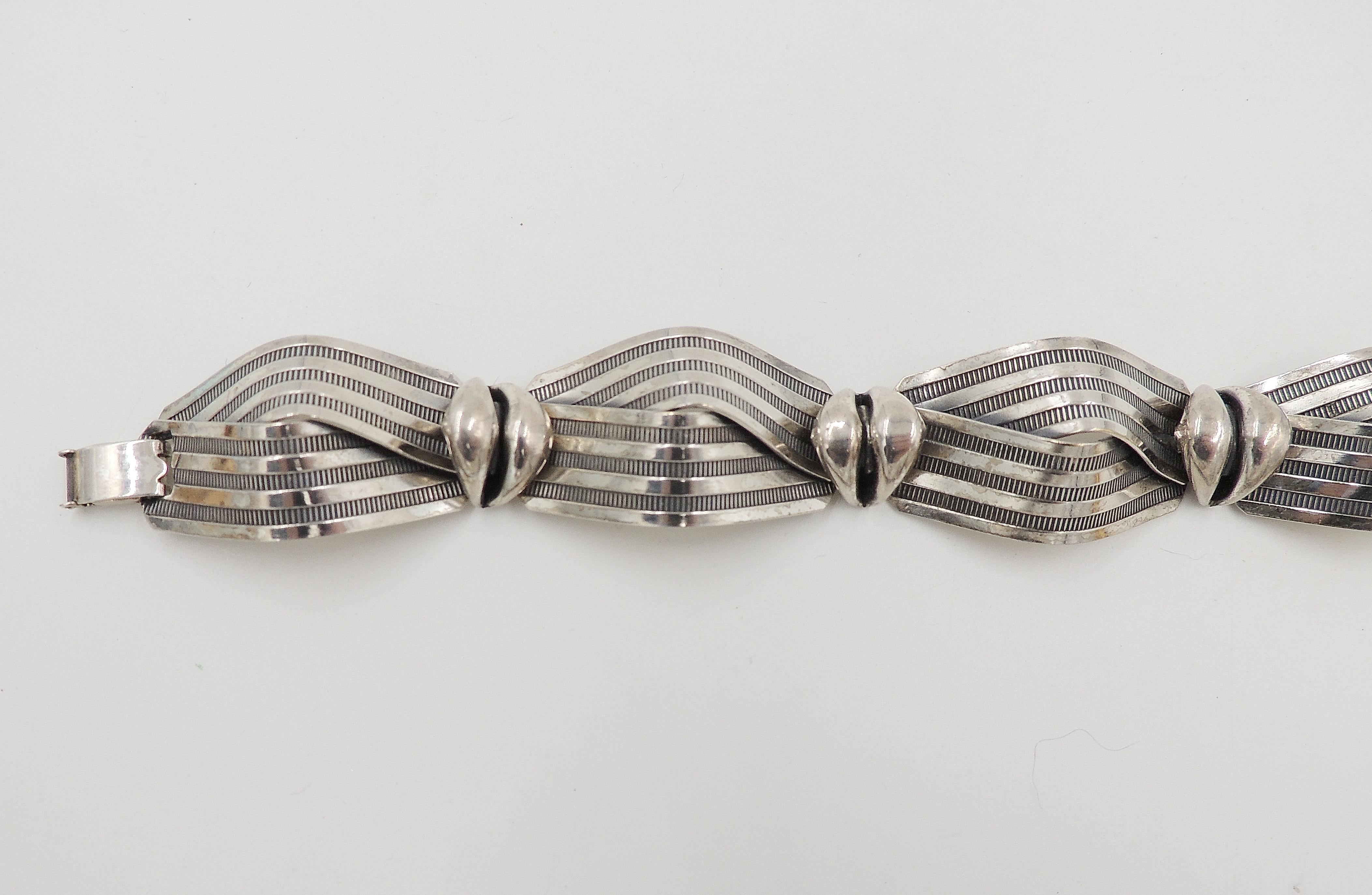 napier sterling silver bracelet