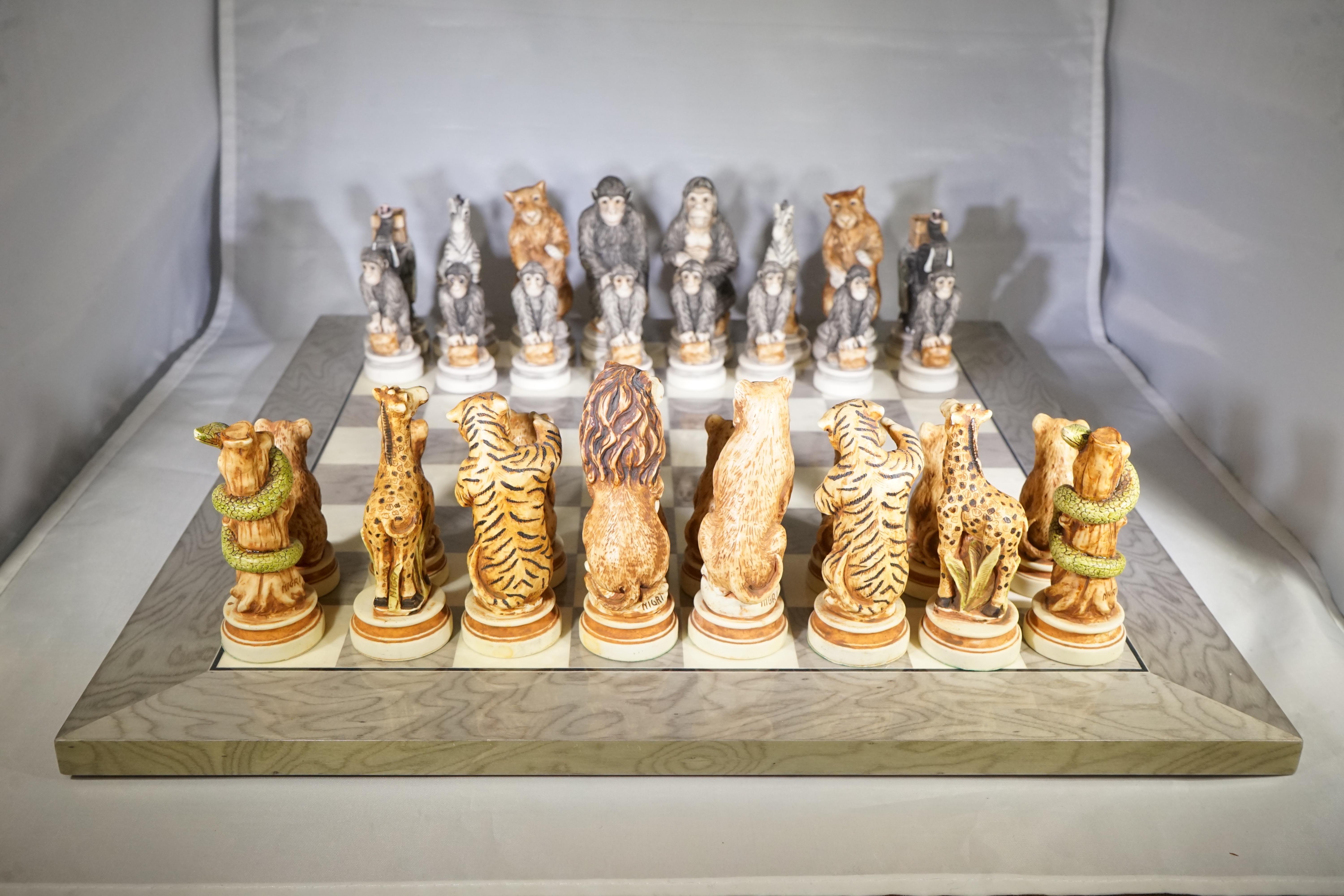 animal chess set