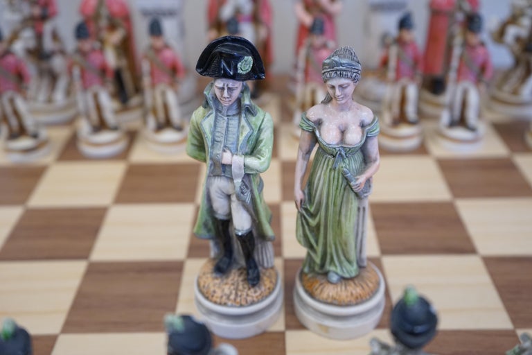 Jeu D'échecs Nigri Classic - Fabriqué En Italie, Peint à La Main, Très Bon état
