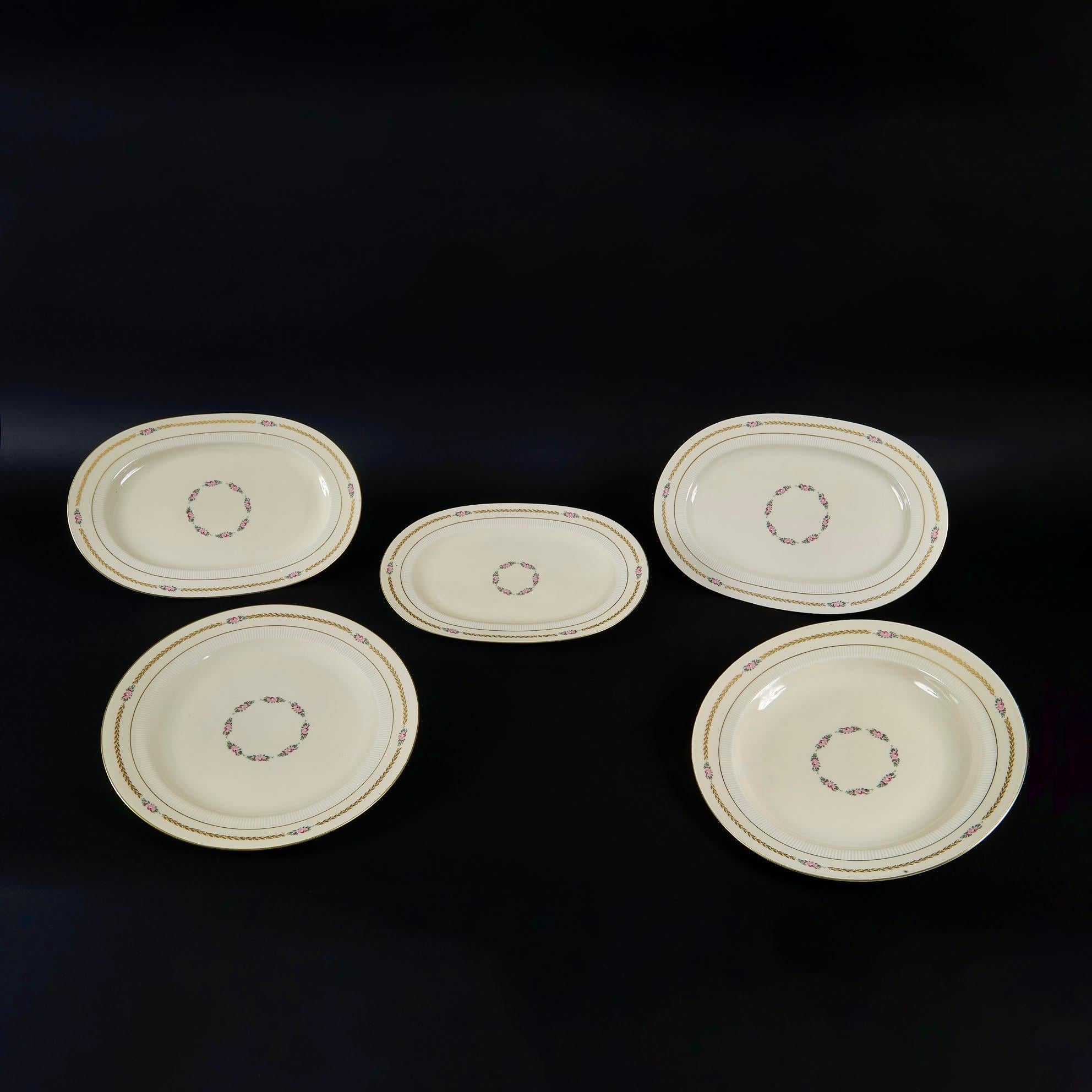 Vintage Scherzer Porcelain Dinnerware Set, Germany, 1955 For Sale