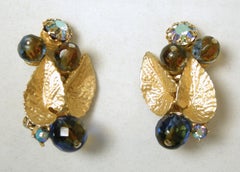 Vintage Signed Schiaparelli Earrings