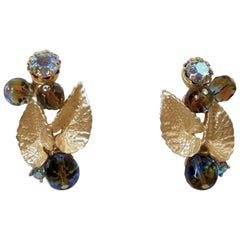 Vintage Signed Schiaparelli Earrings