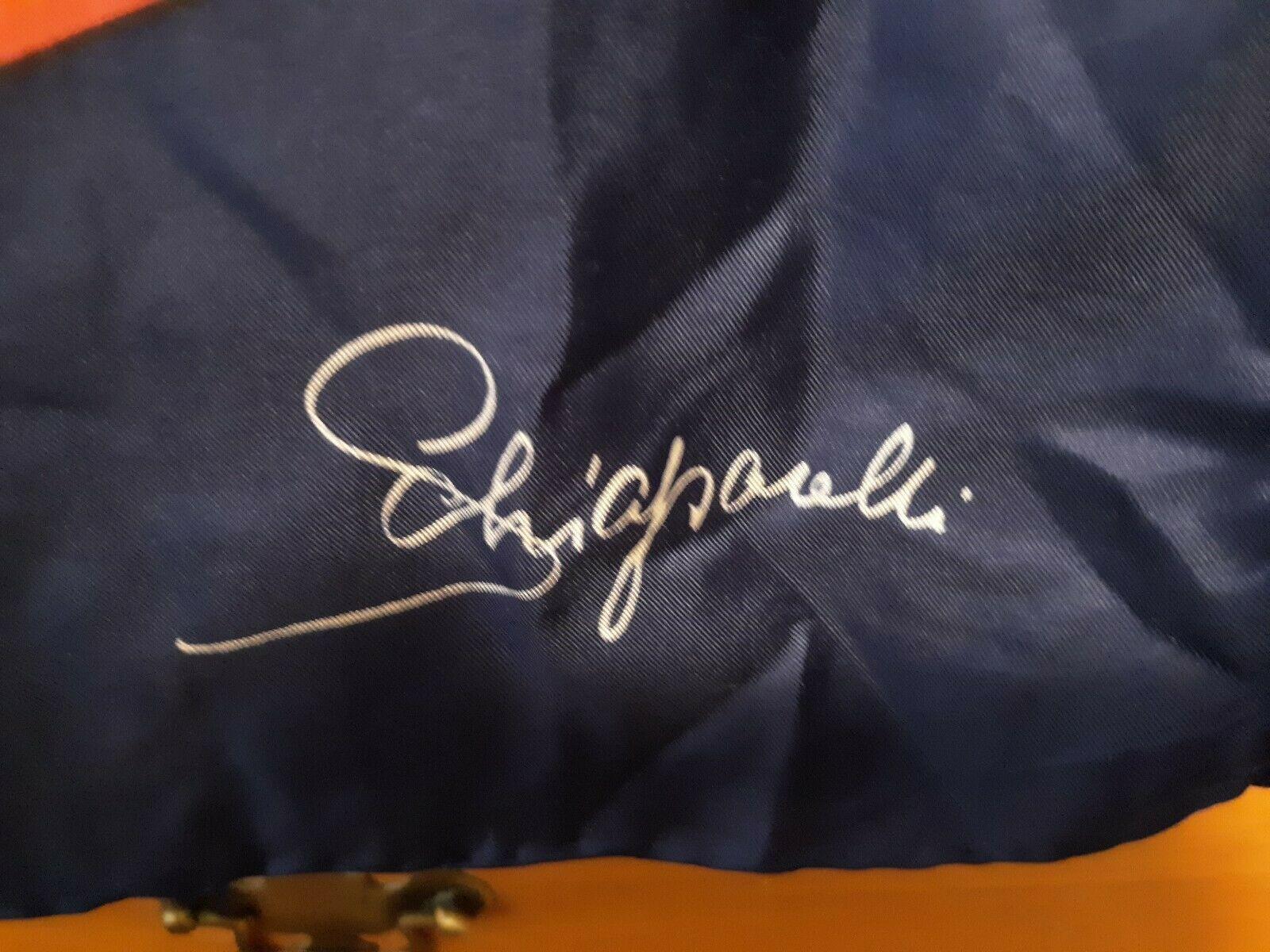 Vintage Signed Schiaparelli Tassel Earrings and Silk Scarf Estate Finds 3