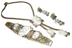 Selro Vintage Devil Pendant Parure