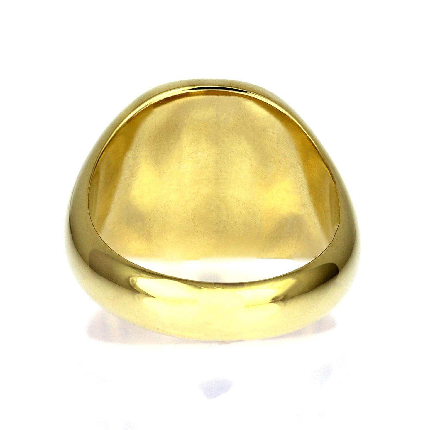 Vintage, Signet Seal Ring with Unidentified European Coat of Arms in 18 K  Gold For Sale at 1stDibs