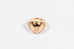 Vintage Signet Style 10 Karat Gold Class Ring by Herff Jones