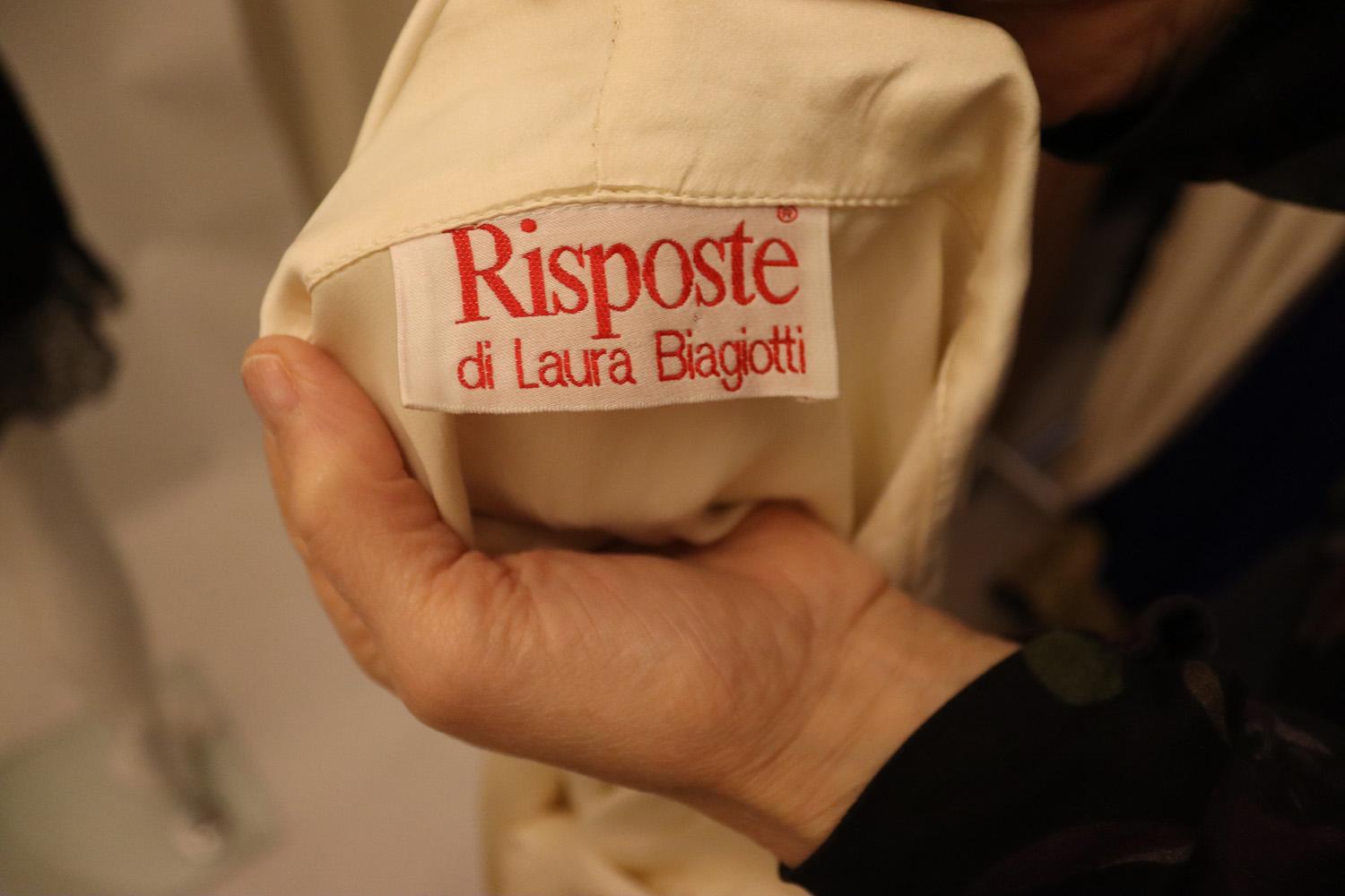 Vintage Silk Blouse by Riposte di Laura Biagiotti For Sale 1
