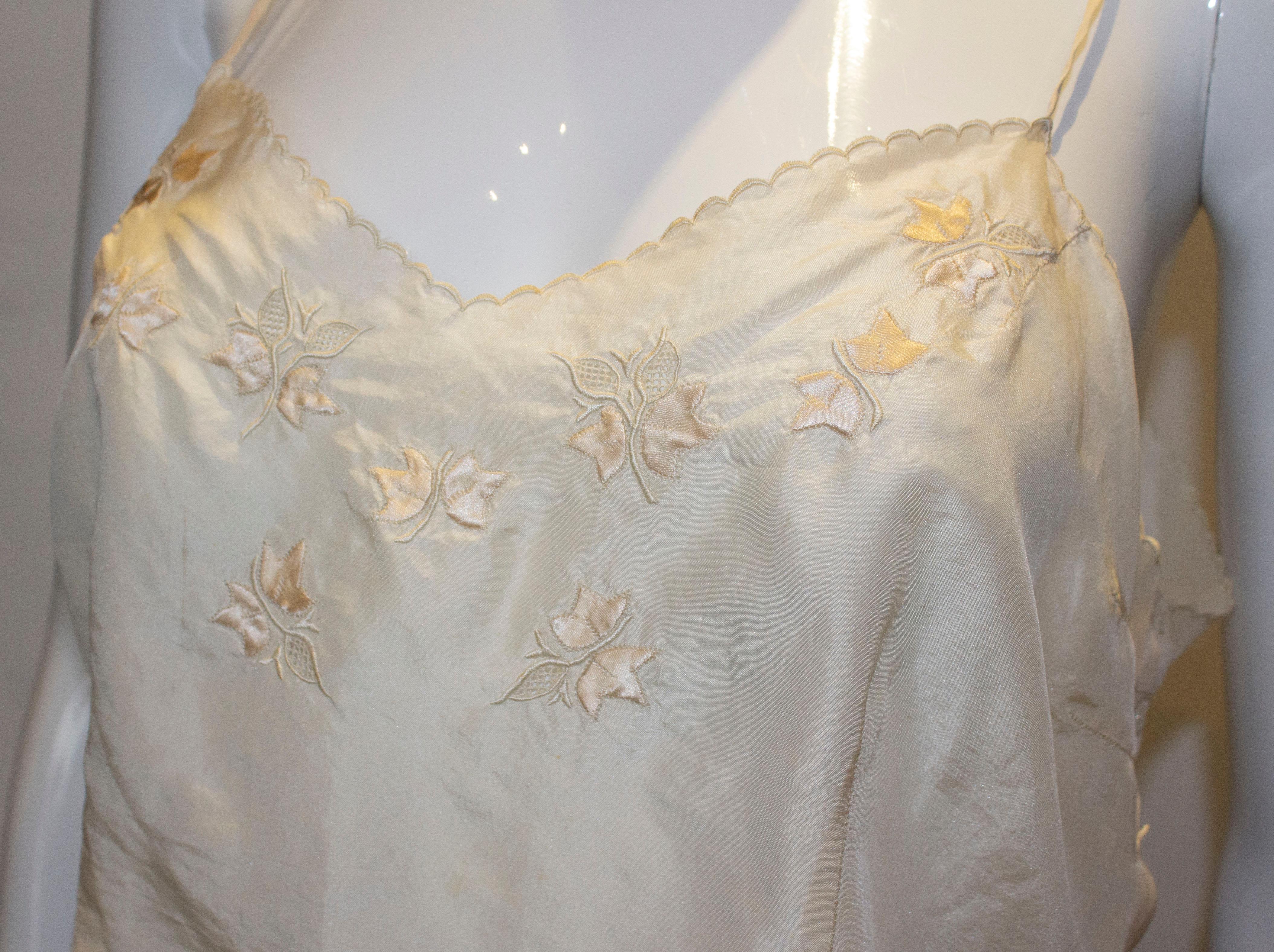 vintage silk camisole