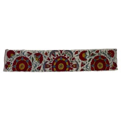 Vintage  Silk Embroidery Suzani Textile