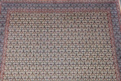 Vintage Silk Foundation Isfahan Rug