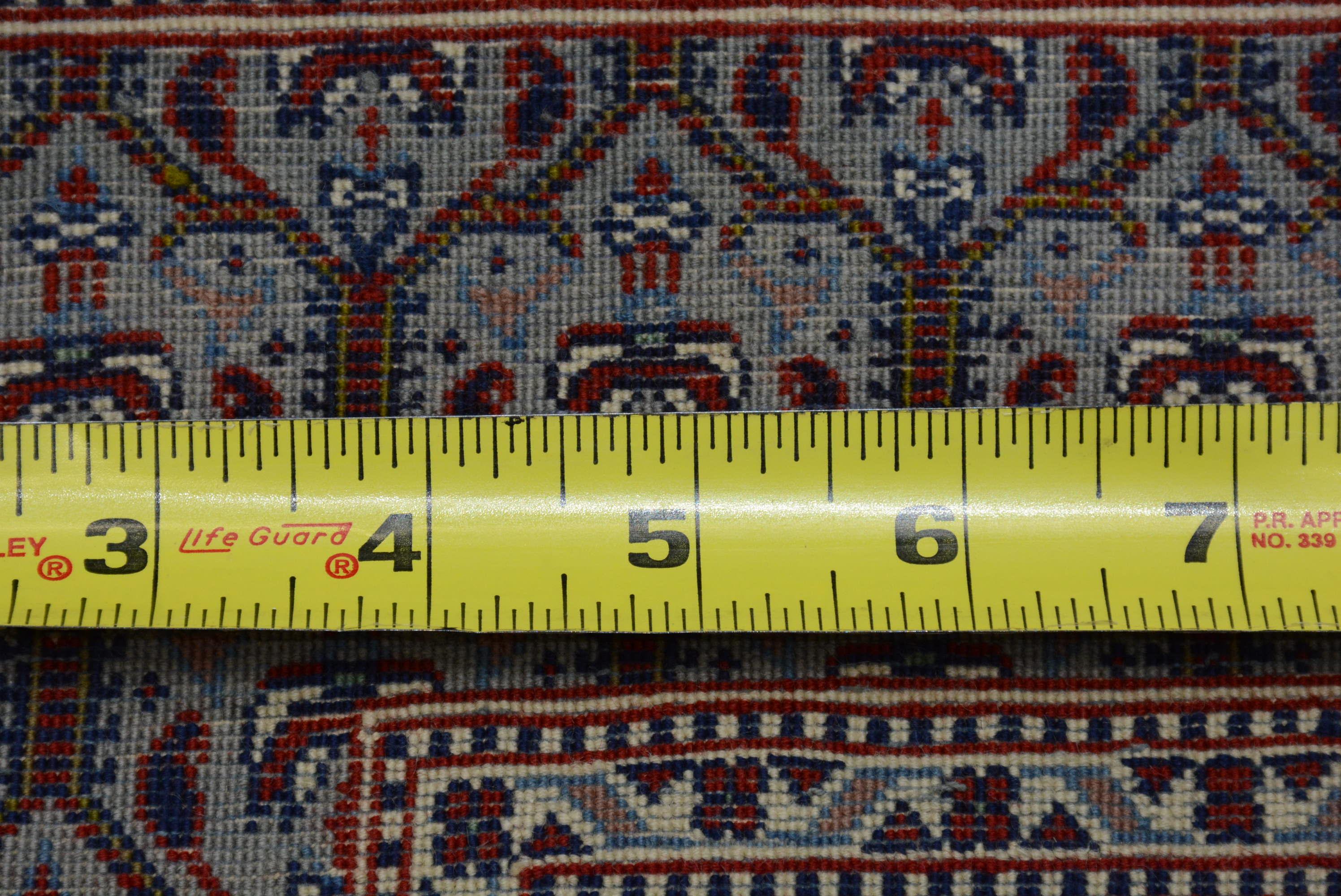 Wool Vintage Silk Foundation Isfahan Rug  For Sale