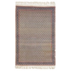 Retro Silk Foundation Isfahan Rug 