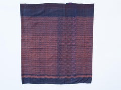Vintage Silk Ikat Sarong from Northeast Thailand or Cambodia, Mid-20th Century